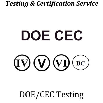 Certification CEC;Introduction à la méthode d'essai de certification CEC;