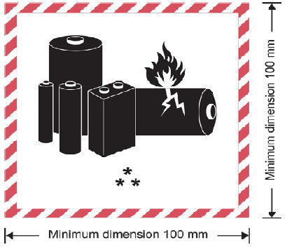 Épreuve de certification UN38.3 de la batterie (identification de la batterie pour le transport aérien)