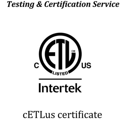 Certification ETL américaine La différence entre ETL et UL cTUVus UL Signes de sécurité nord-américains